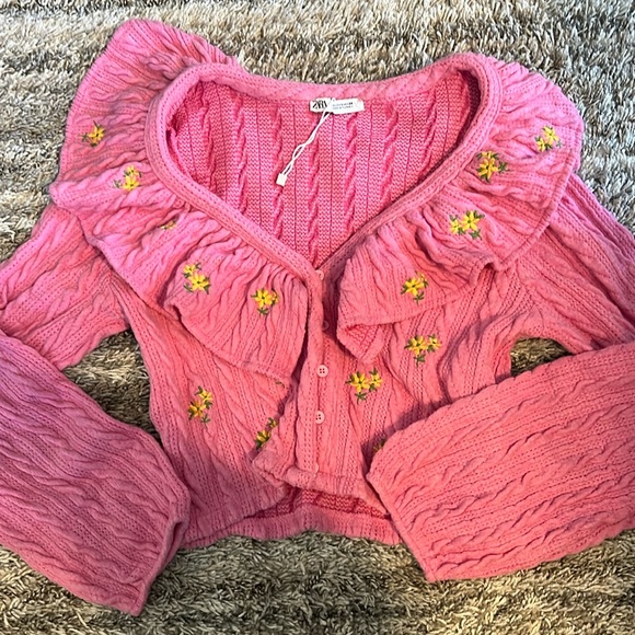 Zara pink sweater - Picture 1 of 3